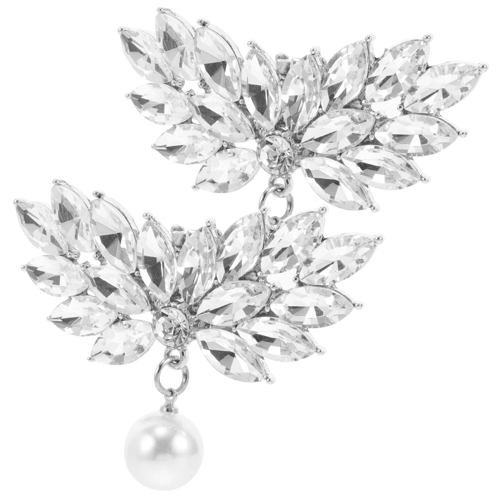 2pcs Detachable Buckle Clips Pearl Rhinestone Charm Zinc Alloy Accessories for Pearls Shoe Clips High Heels Decor
2pcs Detachable Buckle Clips Pearl Rhinestone Charm Zinc Alloy Accessories for Pearls Shoe Clips High Heels Decor
