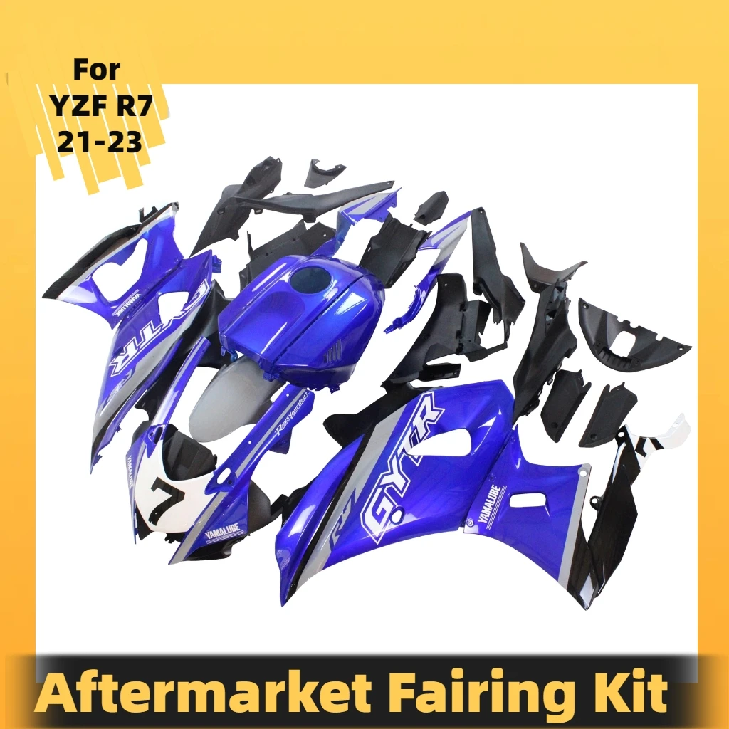 Injection Fairing Set YZF R7 2021 2022 2023 ABS Plastic Motorcycle Aftermarket Fairings Kit for YAMAHA YZFR7 21 22 23 
Injection Fairing Set YZF R7 2021 2022 2023 ABS Plastic Motorcycle Aftermarket Fairings Kit for YAMAHA YZFR7 21 22 23