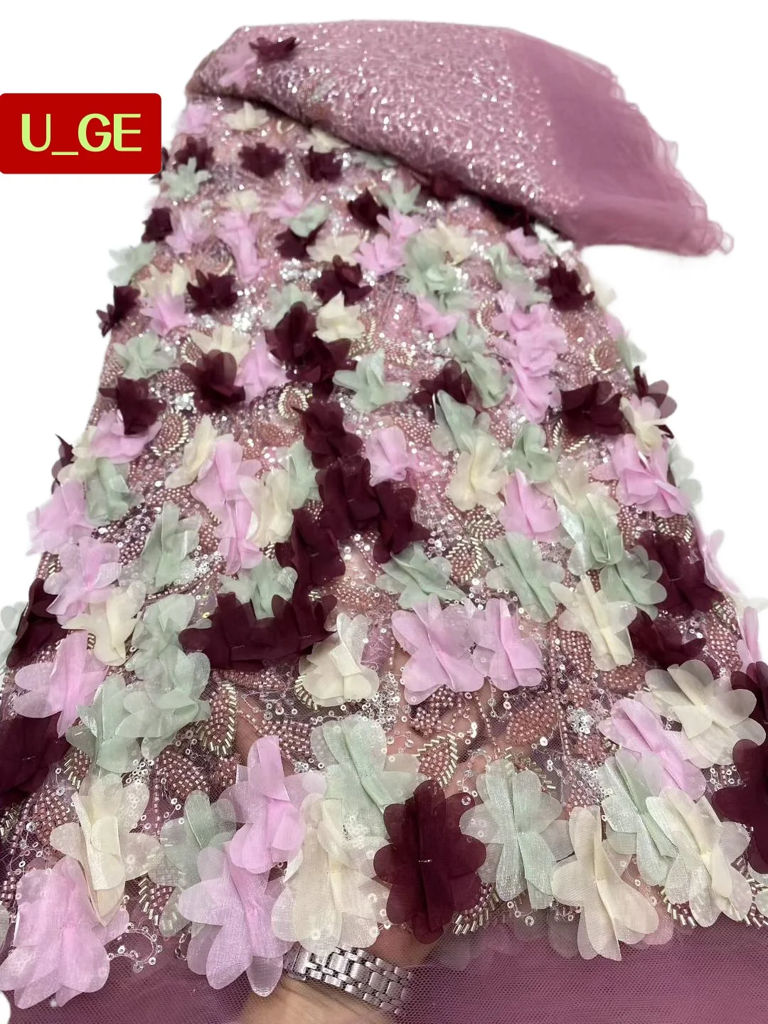 2025 Latest Best Quality Delicate Soft 3D Embroidered Tulle Lace Fabric with Stones for Wedding Evening Dresses U_GE1935
2025 Latest Best Quality Delicate Soft 3D Embroidered Tulle Lace Fabric with Stones for Wedding Evening Dresses U_GE1935