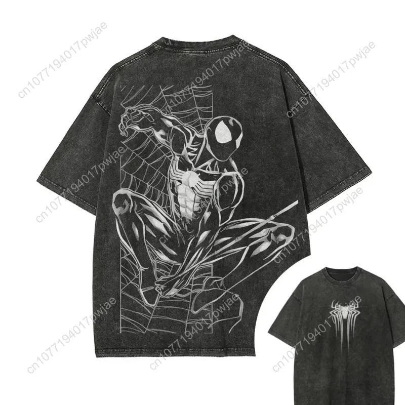 Marvel Spider-Man Print Short-Sleeve T-Shirt for Men and Women
Marvel Spider-Man Print Short-Sleeve T-Shirt for Men and Women