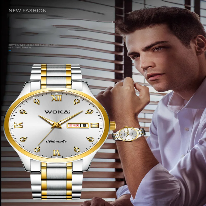 New Fashion Casual Sports Business Watches Multifunctional Versatile Quartz Watch Dual Calendar Luminous Waterproof Men's Watch
New Fashion Casual Sports Business Watches Multifunctional Versatile Quartz Watch Dual Calendar Luminous Waterproof Men's Watch