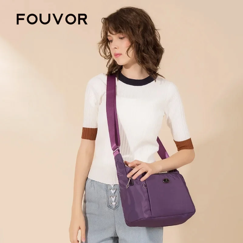 Fouvor Women's Shoulder Bags 2026 Trend Canvas Large Crossbody Bag Oxford Cloth Fashion Casual Travel Office Female Bags 2786-03
Fouvor Women's Shoulder Bags 2026 Trend Canvas Large Crossbody Bag Oxford Cloth Fashion Casual Travel Office Female Bags 2786-03