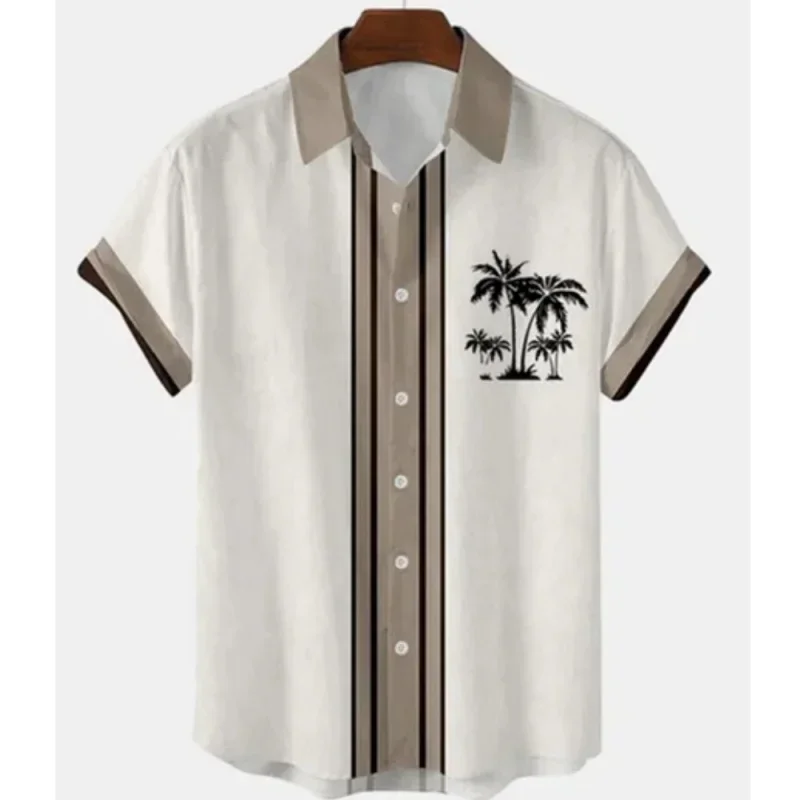 Hawaiian Colorful Stripes Graphic Beach Shirt For Men Color Block 3D Printed Shirts Summer Vacation Loose Short Sleeve Blouse
Hawaiian Colorful Stripes Graphic Beach Shirt For Men Color Block 3D Printed Shirts Summer Vacation Loose Short Sleeve Blouse