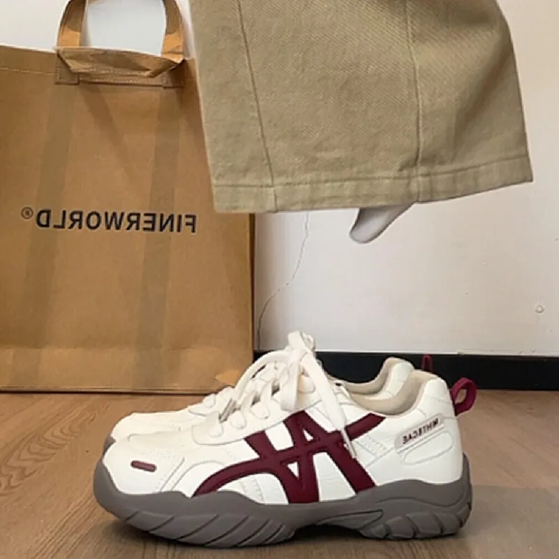 High Quality Cowhide Version~thick-soled Inner Height Increase 4cm Training Shoes Women's 2026 New Versatile Casual Sports Shoes
High Quality Cowhide Version~thick-soled Inner Height Increase 4cm Training Shoes Women's 2026 New Versatile Casual Sports Shoes