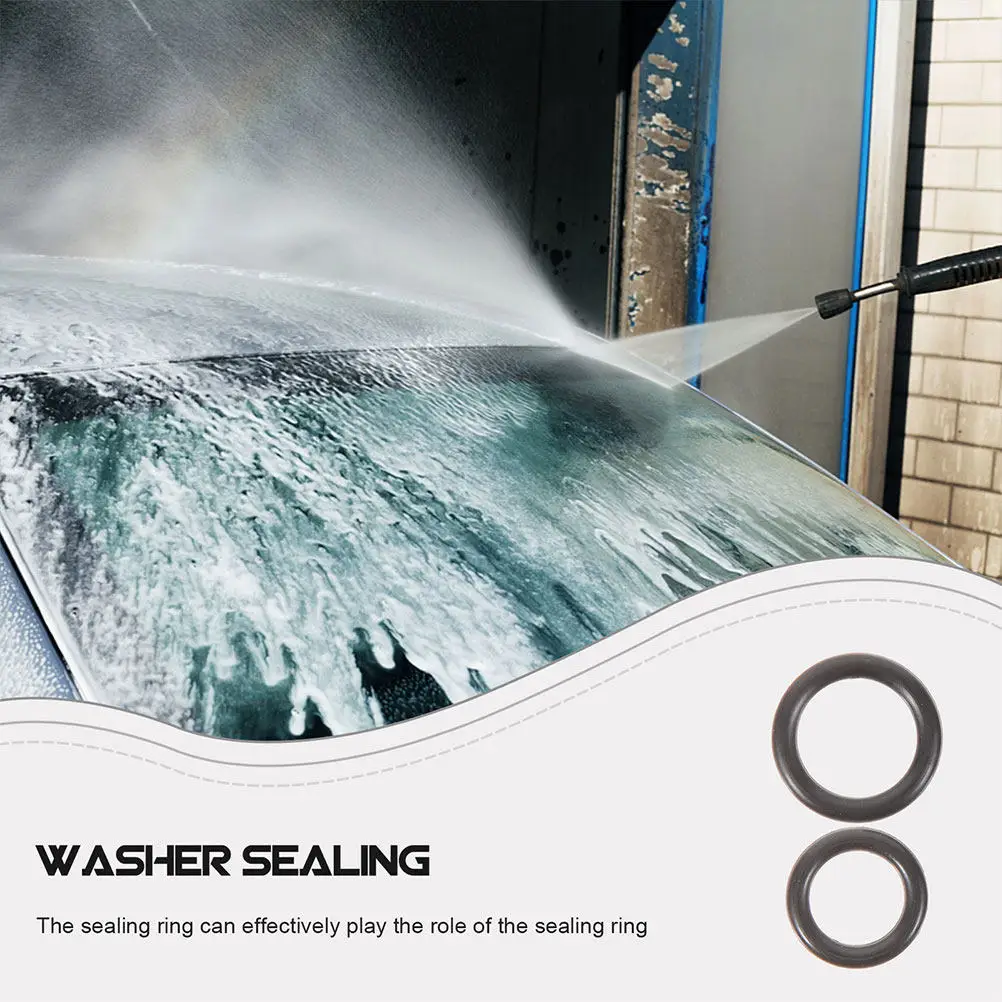 40Pcs Rubber O-Ring Assortment Kit for Pressure Washer Mobile Washer Washing Machine Sealing Ring Kit Corrosion Wear Resistant
40Pcs Rubber O-Ring Assortment Kit for Pressure Washer Mobile Washer Washing Machine Sealing Ring Kit Corrosion Wear Resistant