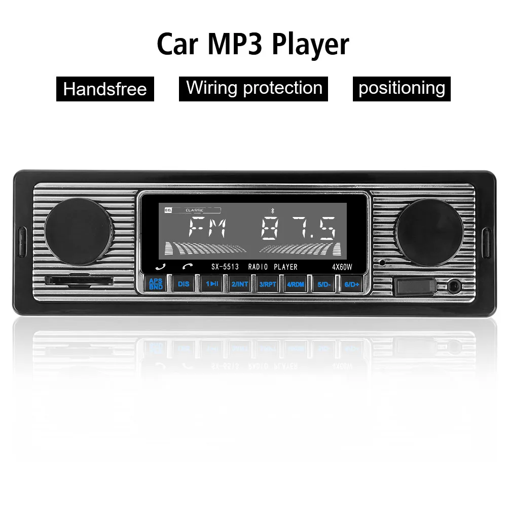 Car Radio Bluetooth Remote Control Car Accessories Digital Bluetooth Audio Music Stereo Car MP3 Player Car MP3 Player
Car Radio Bluetooth Remote Control Car Accessories Digital Bluetooth Audio Music Stereo Car MP3 Player Car MP3 Player