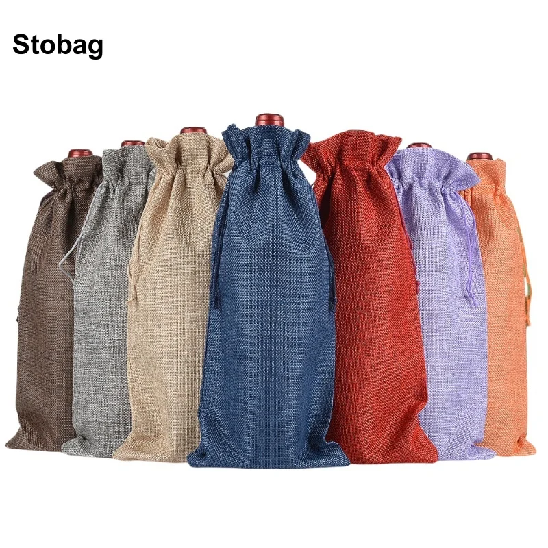 StoBag 10pcs Linen Drawstring Bag Long for Red Wine Packaging Gift Storage Portable Organizer Pouch Reusable Pocket Wholesale
StoBag 10pcs Linen Drawstring Bag Long for Red Wine Packaging Gift Storage Portable Organizer Pouch Reusable Pocket Wholesale