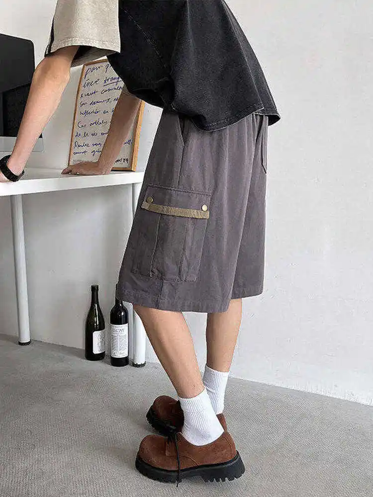 Retro Workwear Casual orts Men's Functional Climbing Pants Youthful Trendy Brand Five-Point Jeans Cotton Blend Spring Summer
Retro Workwear Casual orts Men's Functional Climbing Pants Youthful Trendy Brand Five-Point Jeans Cotton Blend Spring Summer