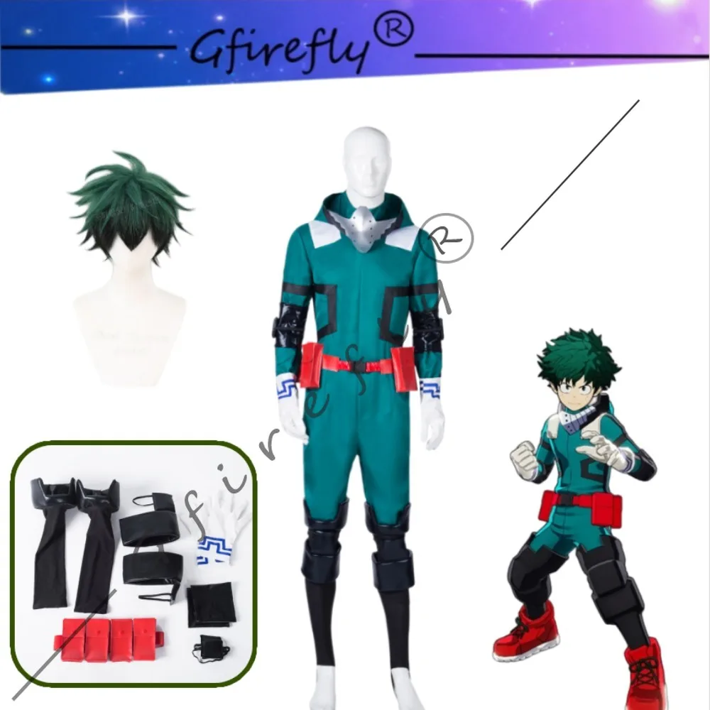 My Hero Academia Izuku Midoriya Deku Battle Suit Cosplay Costume Combat Costume Adult Unisex Halloween Comic Con Stage Wear
My Hero Academia Izuku Midoriya Deku Battle Suit Cosplay Costume Combat Costume Adult Unisex Halloween Comic Con Stage Wear