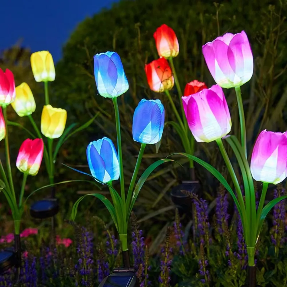 1PC 3Head Solar Tulip Ground Mounted Lamp,available in red,yellow,blue,and purple colors,Used for Garden,Outdoor Decoration
1PC 3Head Solar Tulip Ground Mounted Lamp,available in red,yellow,blue,and purple colors,Used for Garden,Outdoor Decoration