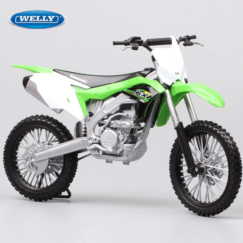 WELLY 1:10 Kawasaki KX250F сплав трек гоночный мотоцикл модель литья под давлением уличный спортивный мотоцикл модель моделирование детские игрушки подарок
WELLY 1:10 Kawasaki KX250F сплав трек гоночный мотоцикл модель литья под давлением уличный спортивный мотоцикл модель моделирование детские игрушки подарок