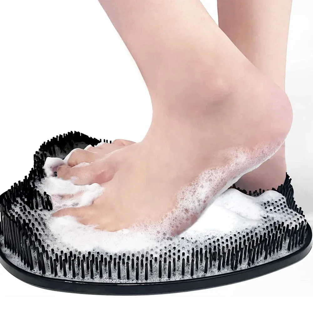 Clean Massaged Feet Shower & Bath Foot Scrubber Mat Softens Hard Skin On Heels Exfoliating Foot Brush Non-bending Foot Wash Pad
Clean Massaged Feet Shower & Bath Foot Scrubber Mat Softens Hard Skin On Heels Exfoliating Foot Brush Non-bending Foot Wash Pad