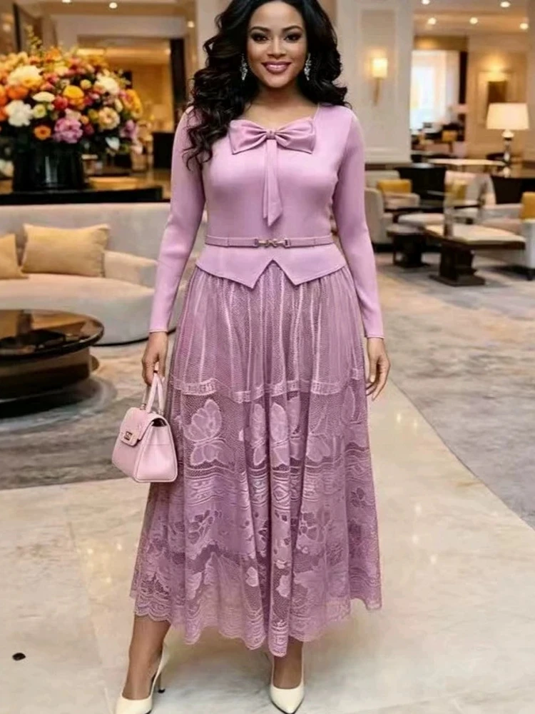 African Dresses For Women Elegant Autumn Long Sleeve Dashiki Pleated Maxi Dress Ladies Traditional African Clothing Fairy Dreaes
African Dresses For Women Elegant Autumn Long Sleeve Dashiki Pleated Maxi Dress Ladies Traditional African Clothing Fairy Dreaes