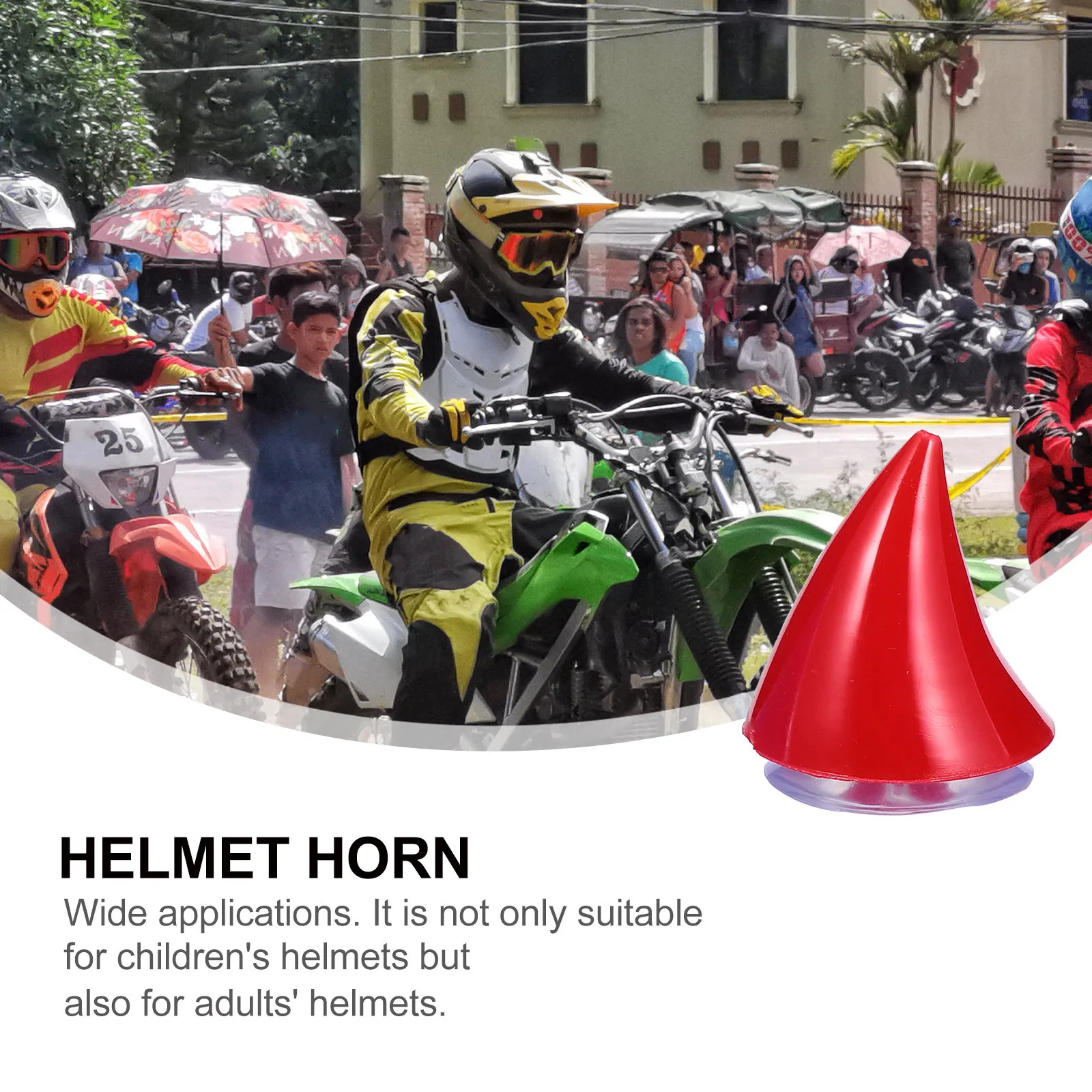 6Pcs Horn Ornaments Suction Cup Mount for Adult Kids Motorcycle Bike Scooter Snowboard Helmets Plastic
6Pcs Horn Ornaments Suction Cup Mount for Adult Kids Motorcycle Bike Scooter Snowboard Helmets Plastic