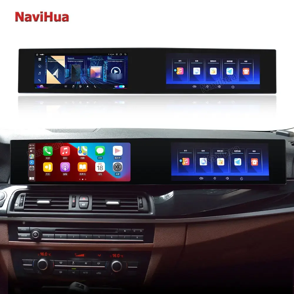 21 "новый дизайн для BMW 5 серии F10 2011 2017, консоль, мультимедийная Android, автомобильное радио, Carplay, навигация, головное устройство, обновление монитора
21 "новый дизайн для BMW 5 серии F10 2011 2017, консоль, мультимедийная Android, автомобильное радио, Carplay, навигация, головное устройство, обновление монитора
