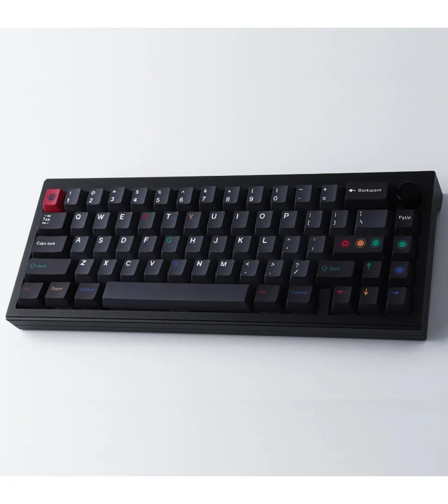 Black light keycap 134 key PBT keycap Cherry original factory height five-sided sublimation process
Black light keycap 134 key PBT keycap Cherry original factory height five-sided sublimation process
