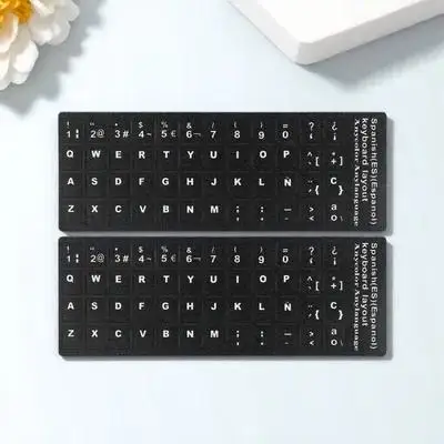 10pcs Keyboard Stickers for Computer Laptop Notebook Scratch Resistant White Letters Durable Keyboards
10pcs Keyboard Stickers for Computer Laptop Notebook Scratch Resistant White Letters Durable Keyboards
