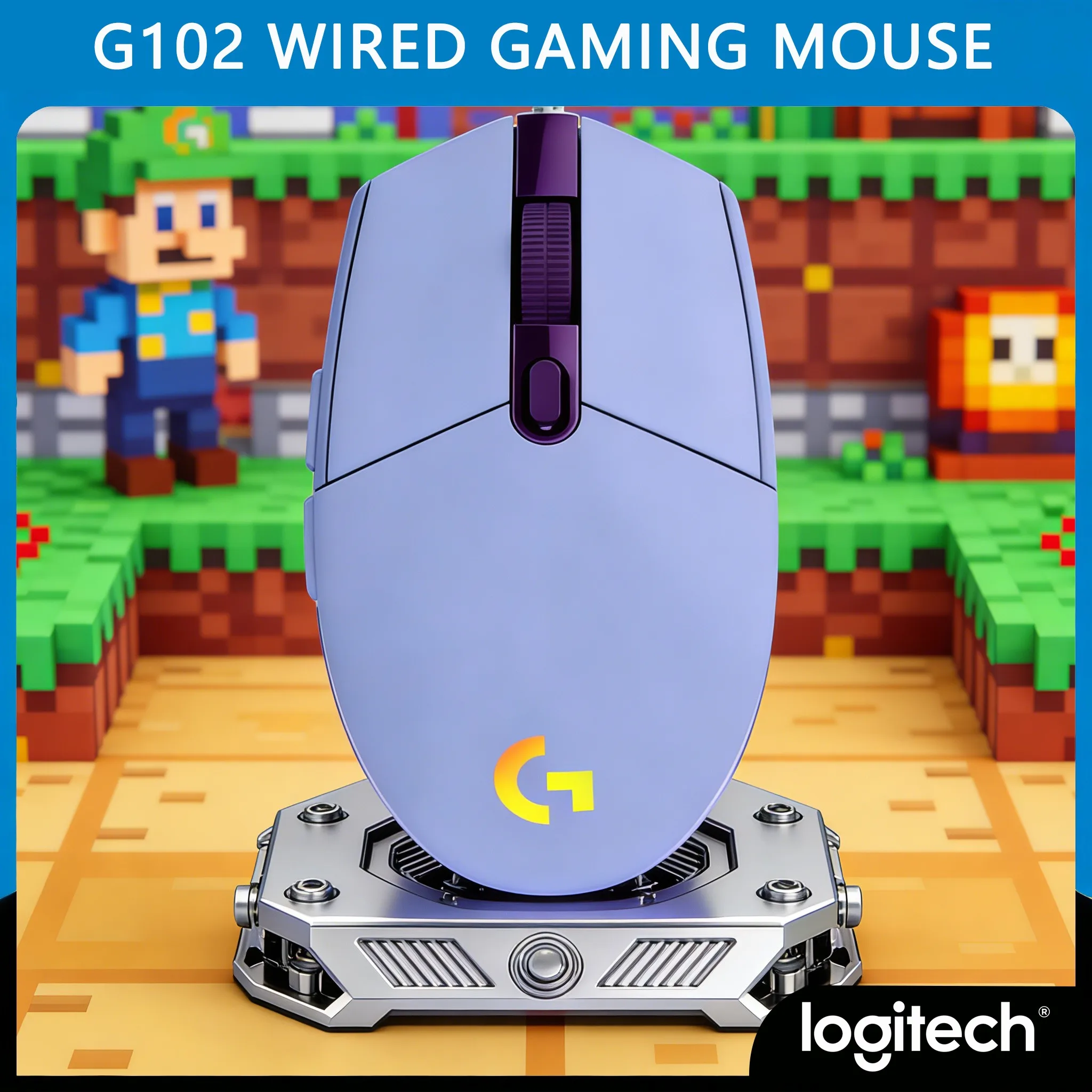 Logitech G102: The Mouse for Gamers on the Go
Logitech G102: The Mouse for Gamers on the Go