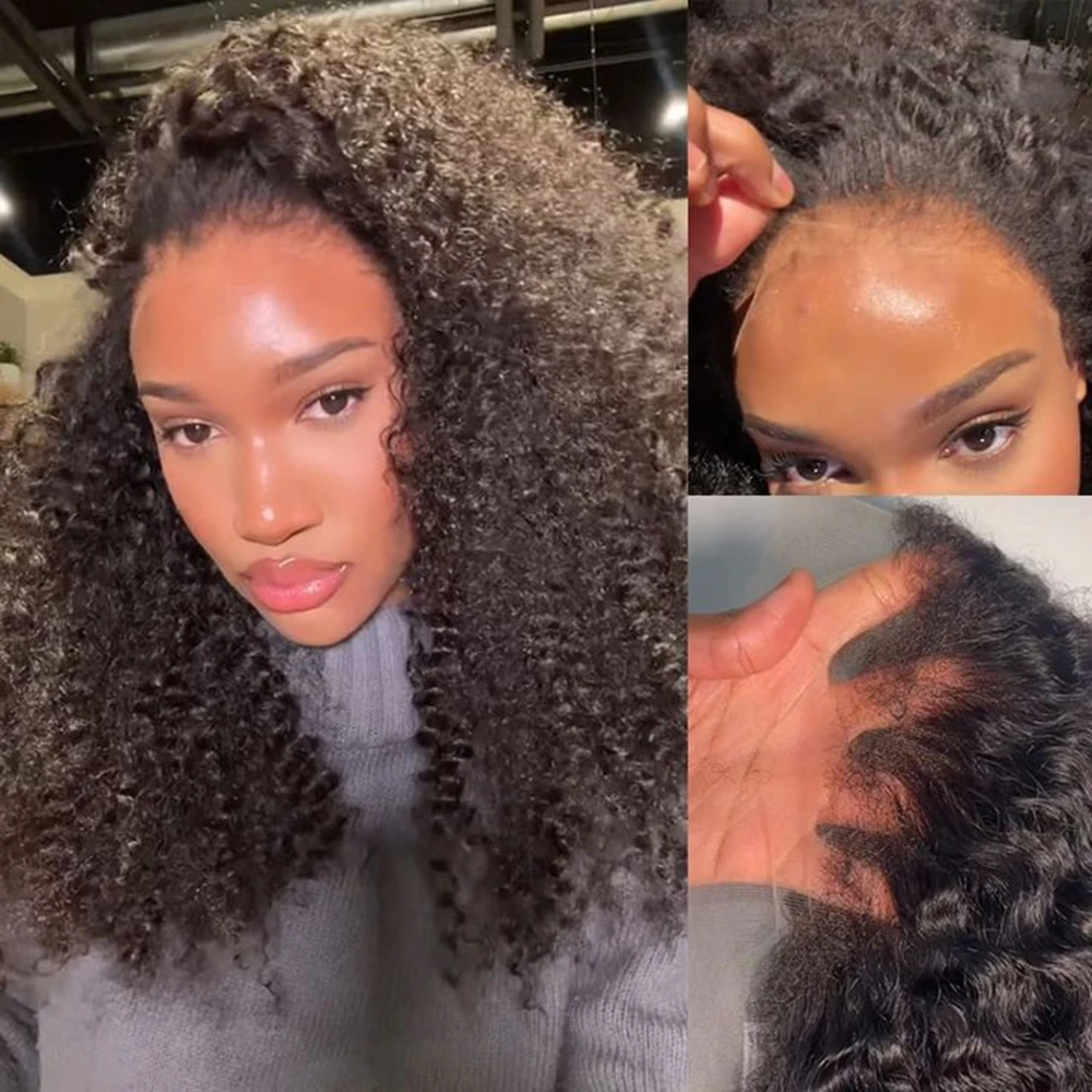 250 Density Short Kinky Curly Human Hair Wig 13x4 Afro Kinky Curly Lace Frontal Human Hair Deep Curly 13x6 Lace Frontal Bob Wig
250 Density Short Kinky Curly Human Hair Wig 13x4 Afro Kinky Curly Lace Frontal Human Hair Deep Curly 13x6 Lace Frontal Bob Wig