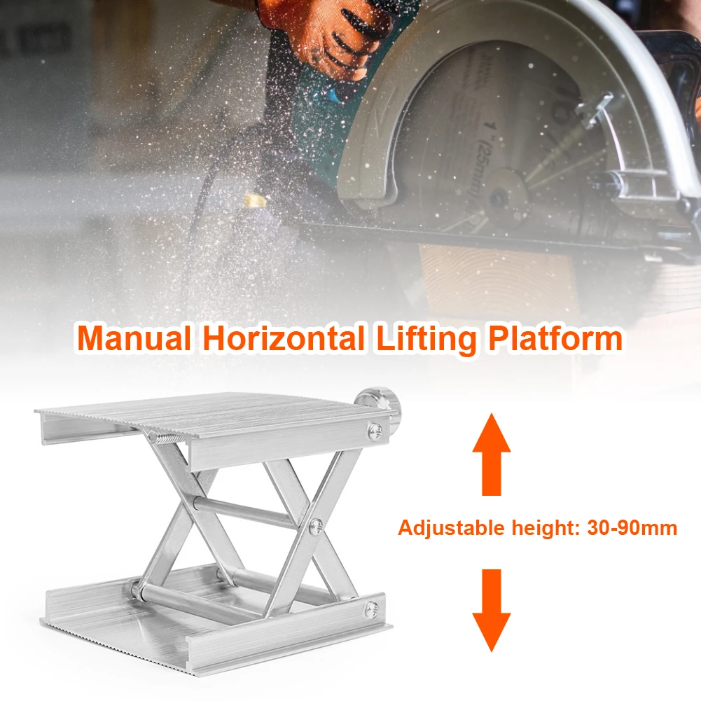 Carpentry Adjustable Router Lifter Lab Experiment Plate Table Manual Stand Tool
Carpentry Adjustable Router Lifter Lab Experiment Plate Table Manual Stand Tool