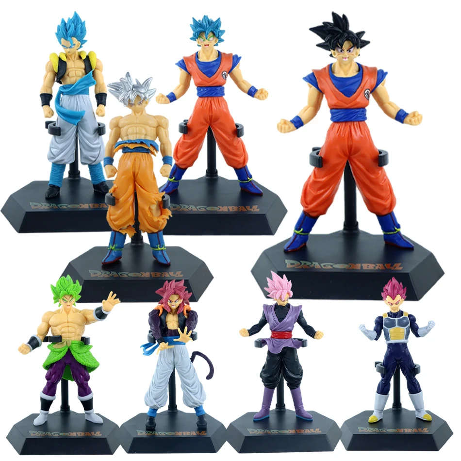 Anime 17-19CM Dragon Ball Z Super Saiyan Son Goku Broly Vegeta Anime Action Figure Model Gifts Collectible Figurines for friends
Anime 17-19CM Dragon Ball Z Super Saiyan Son Goku Broly Vegeta Anime Action Figure Model Gifts Collectible Figurines for friends