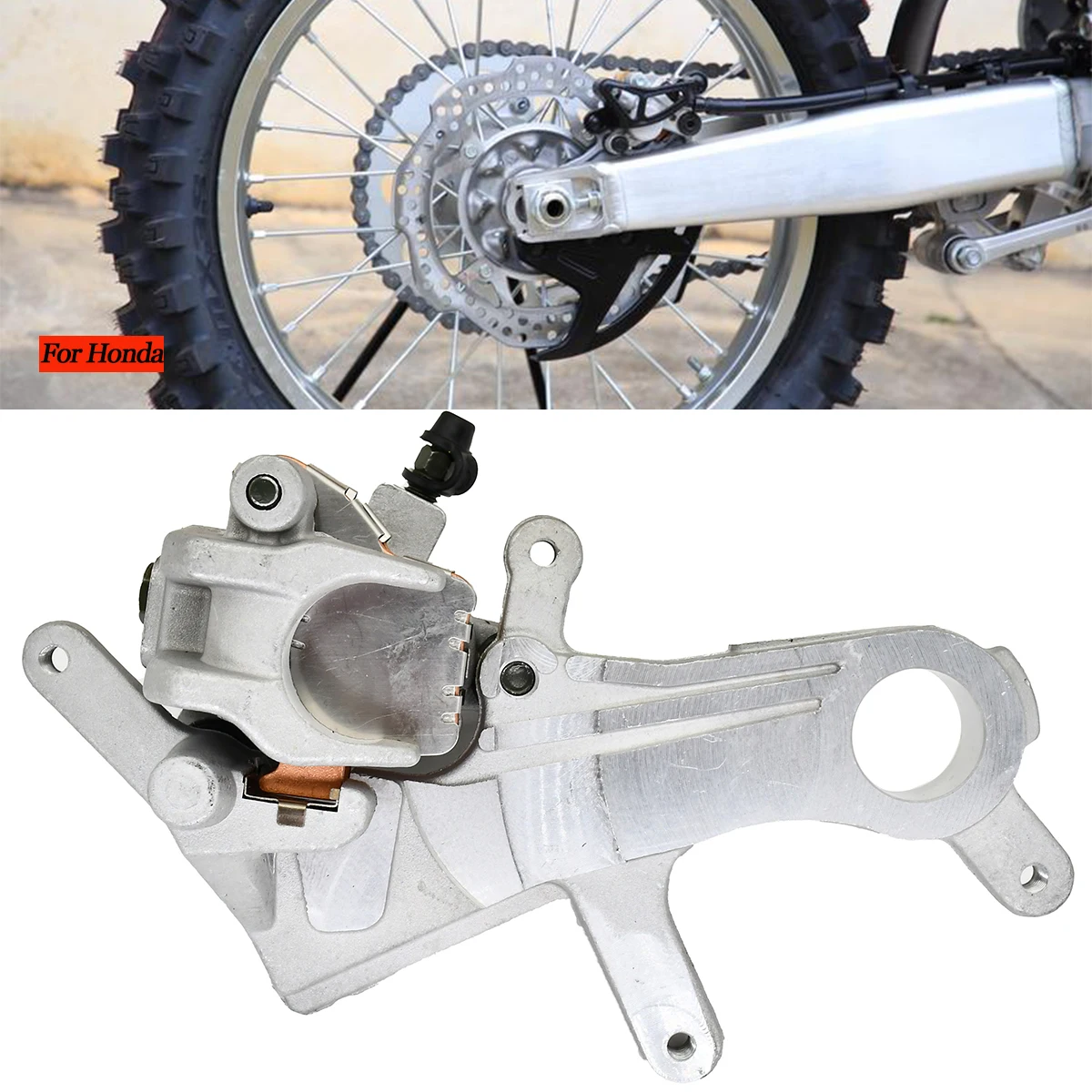 Motorcycle Rear Brake Caliper For Honda CRF250R CRF450R CR125R CR250R CRF250X CRF450X CRF250RX CRF450RX CR CRF 250 450 R X RX
Motorcycle Rear Brake Caliper For Honda CRF250R CRF450R CR125R CR250R CRF250X CRF450X CRF250RX CRF450RX CR CRF 250 450 R X RX
