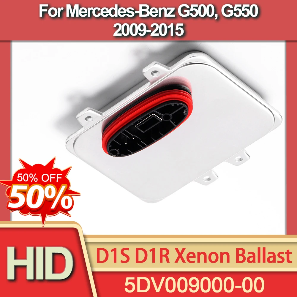 35W HID Xenon Headlight Ballast Control Unit Module D1S OEM 5DV009000-00 Xenon Ballast For Mercedes-Benz G500, G550 2009-2015
35W HID Xenon Headlight Ballast Control Unit Module D1S OEM 5DV009000-00 Xenon Ballast For Mercedes-Benz G500, G550 2009-2015