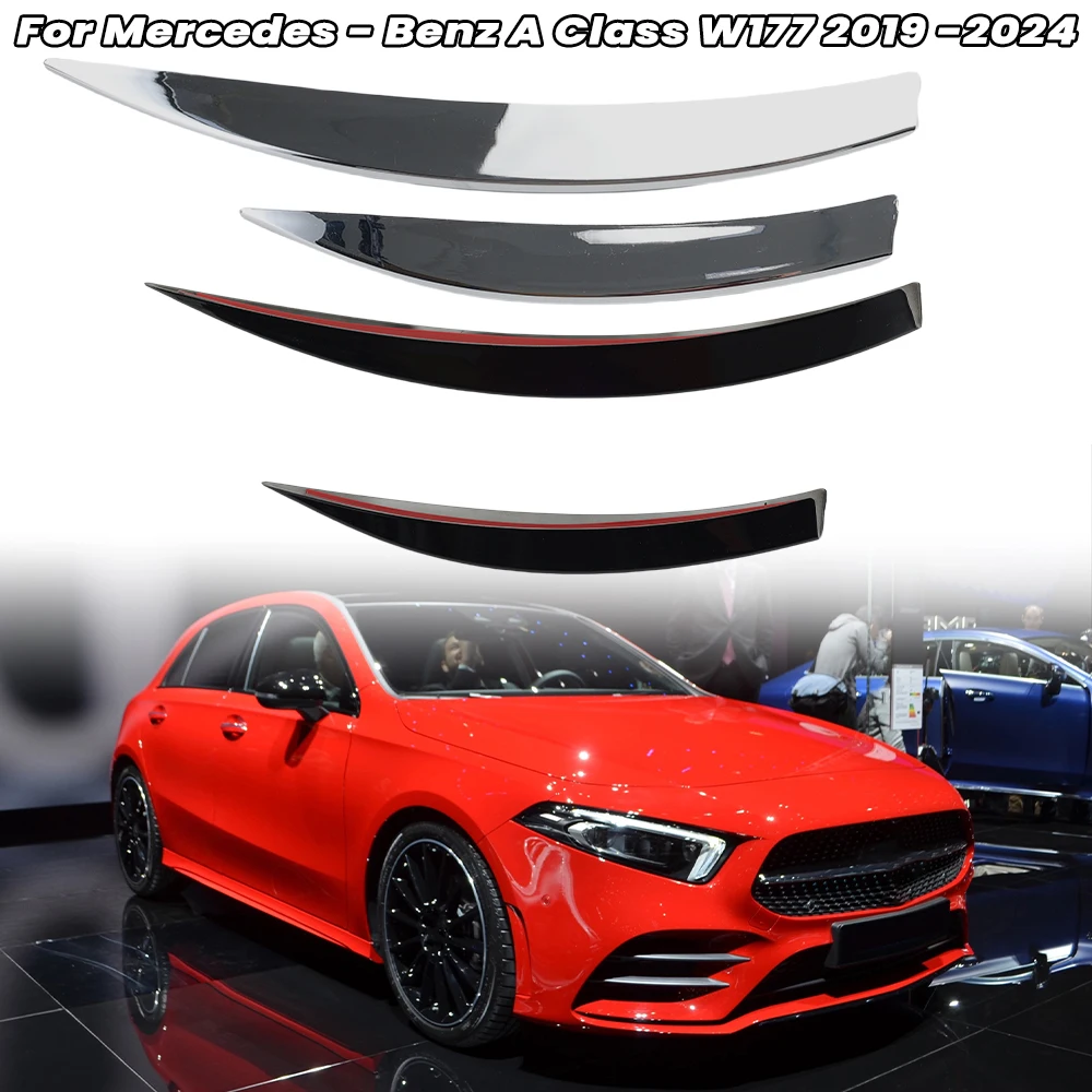 Front Fog Lamp Lights Strips Trim Cover for Mercedes -Benz A Class W177 2019 -2024 Black Silver Decoration Trim cars Accessories
Front Fog Lamp Lights Strips Trim Cover for Mercedes -Benz A Class W177 2019 -2024 Black Silver Decoration Trim cars Accessories