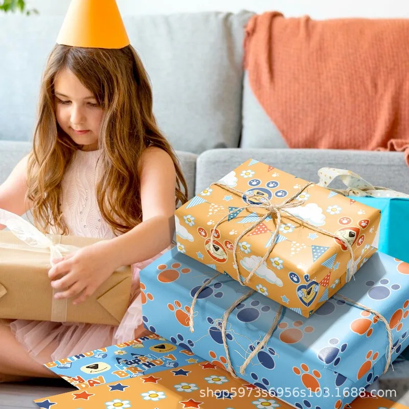 Blueys Cute Cartoon Gift Wrapping Paper Suitable for Parties Small Gifts Boxes and Decorative Packaging Theme Party Gifts
Blueys Cute Cartoon Gift Wrapping Paper Suitable for Parties Small Gifts Boxes and Decorative Packaging Theme Party Gifts
