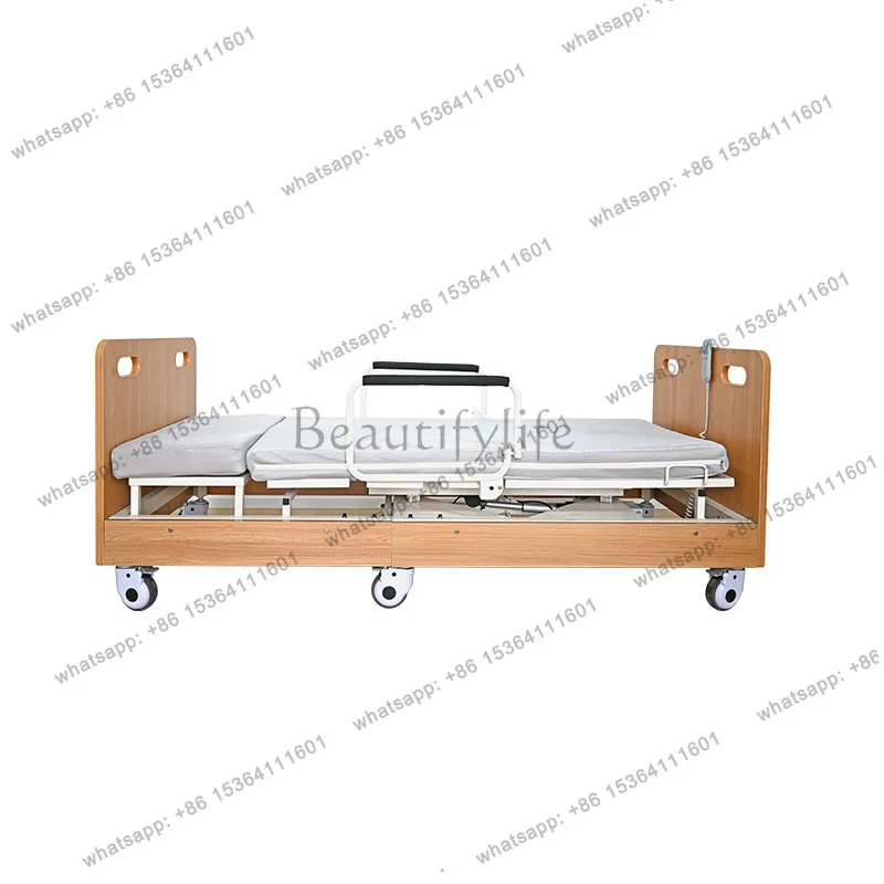 The manufacturer's intelligent electric multi-functional rotating bed is convenient for the elderly to get on off the bed easily
The manufacturer's intelligent electric multi-functional rotating bed is convenient for the elderly to get on off the bed easily