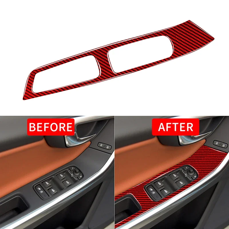 1Set Carbon Fiber Car Window Lift Control Panel for Volvo V60 S60 2010-2017 Automobile Door Armrest Panel Cover Trim Accessories
1Set Carbon Fiber Car Window Lift Control Panel for Volvo V60 S60 2010-2017 Automobile Door Armrest Panel Cover Trim Accessories