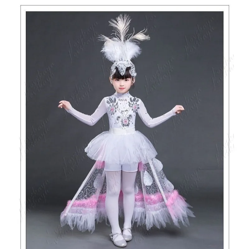 Girls Dai Ethnic Peacock Dance Costume Kindergarten Stage Dress
Girls Dai Ethnic Peacock Dance Costume Kindergarten Stage Dress