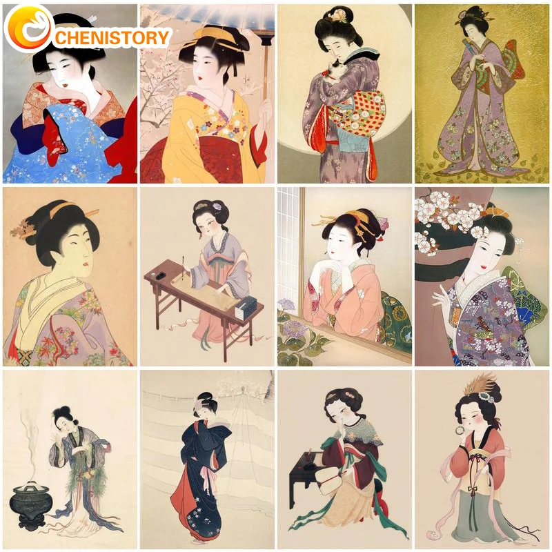 CHENISTORY DIY Paint By Numbers Kimono Woman Painting By Numbers Figures On Canvas Handpaint Coloring By Numbers Home Decor
CHENISTORY DIY Paint By Numbers Kimono Woman Painting By Numbers Figures On Canvas Handpaint Coloring By Numbers Home Decor