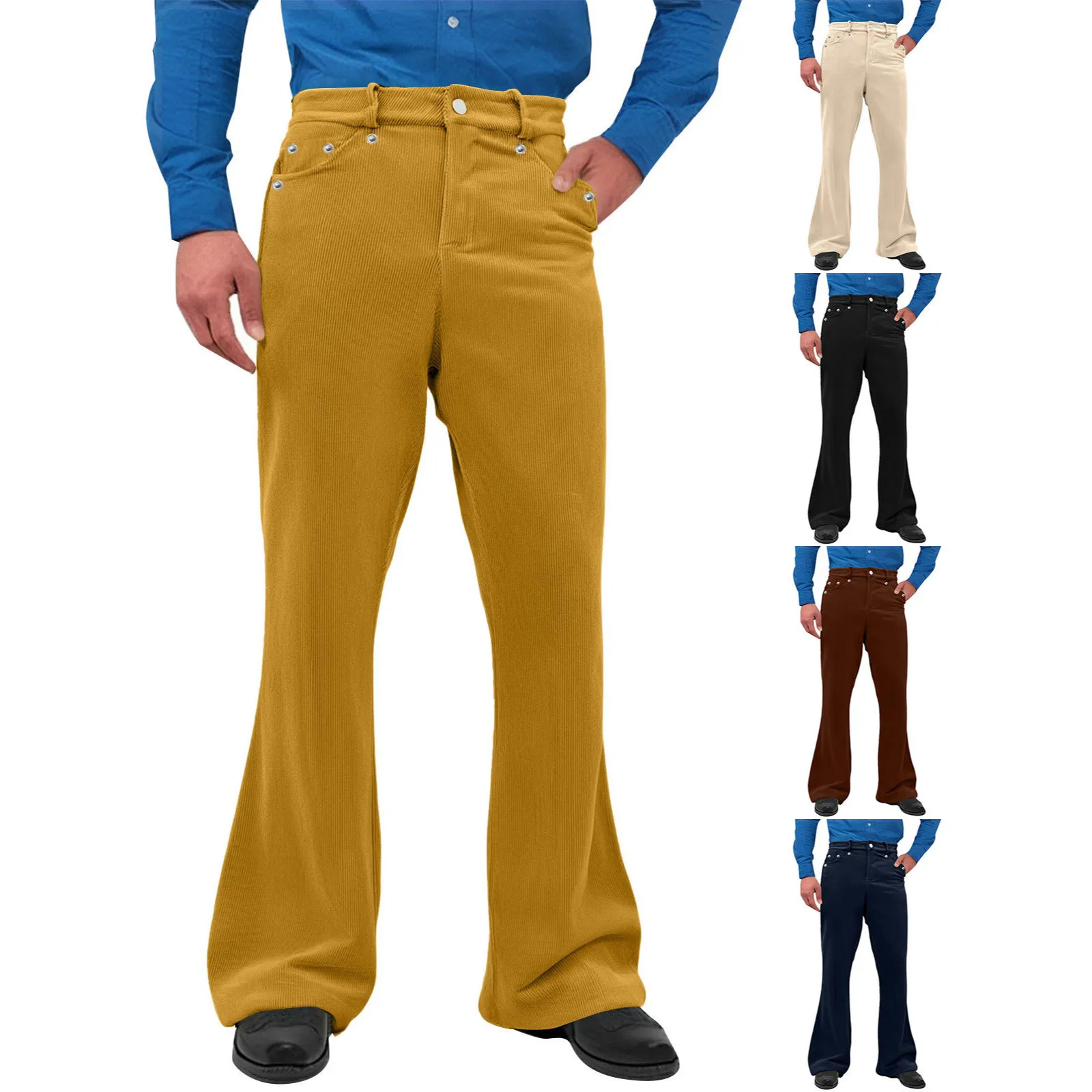 American Vintage Flared Jeans For Men Pants Old Fashion Bell Bottom Pants Spring And Autumn Pants For Men'S Clothing Pantalones
American Vintage Flared Jeans For Men Pants Old Fashion Bell Bottom Pants Spring And Autumn Pants For Men'S Clothing Pantalones