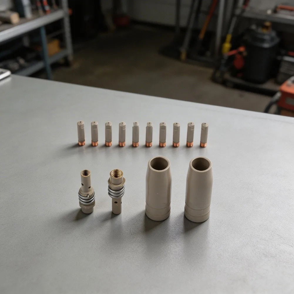 For Professional Welding 0.6mm 0.023in MIG Welder Tips Complete MIG Welding Kit Welding Nozzle 15AK Torch Parts
For Professional Welding 0.6mm 0.023in MIG Welder Tips Complete MIG Welding Kit Welding Nozzle 15AK Torch Parts