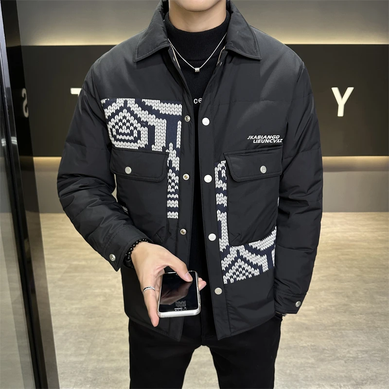 Fashion 2023 Men's Autumn Winter Warm Duck Down Jacket Streetwear Casual Slim Short Puffer Coat Plus Size L-5XL Top Thick Parkas
Fashion 2023 Men's Autumn Winter Warm Duck Down Jacket Streetwear Casual Slim Short Puffer Coat Plus Size L-5XL Top Thick Parkas