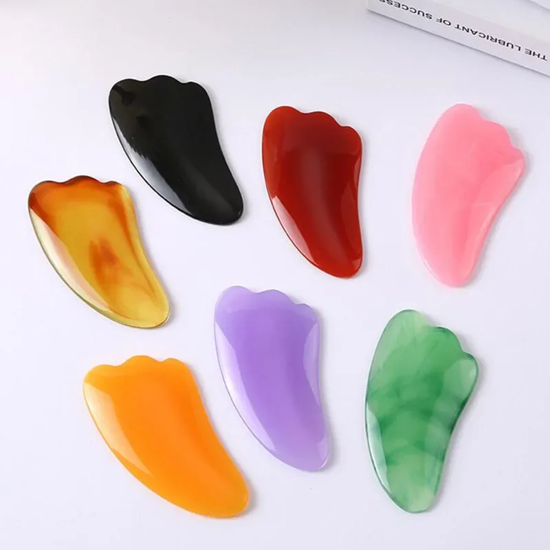 Original Guasha Massage Face Massag Resin Beeswax Gua Sha Imitation Jade Board Acupoint Eye Care SPA Massager Tool massage
Original Guasha Massage Face Massag Resin Beeswax Gua Sha Imitation Jade Board Acupoint Eye Care SPA Massager Tool massage