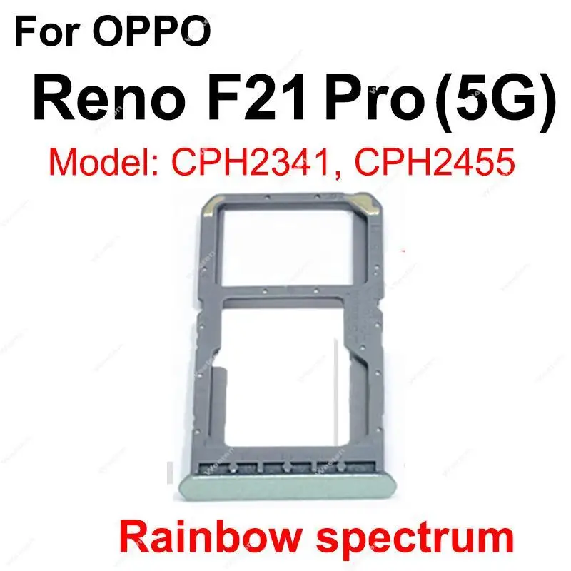 For OPPO F21 Pro F21pro 5G SIM Card Tray Reader SIM Card Tray SD Card Socket Sim Card Slot Holder Repair Parts
For OPPO F21 Pro F21pro 5G SIM Card Tray Reader SIM Card Tray SD Card Socket Sim Card Slot Holder Repair Parts