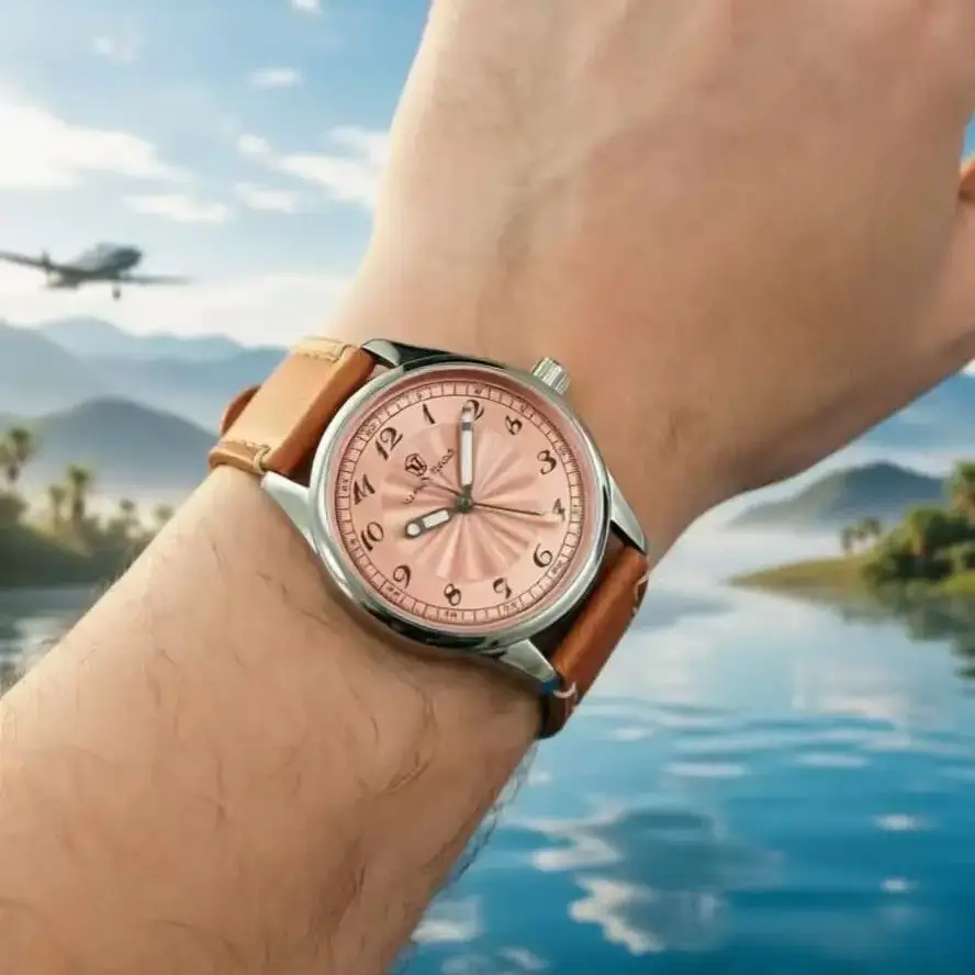 Vakuy 40mm Man Business Automatic Mechanical Watch Hangzhou NH35 Movement Carved dial 50M Waterproof Luminous leather wristwatch
Vakuy 40mm Man Business Automatic Mechanical Watch Hangzhou NH35 Movement Carved dial 50M Waterproof Luminous leather wristwatch
