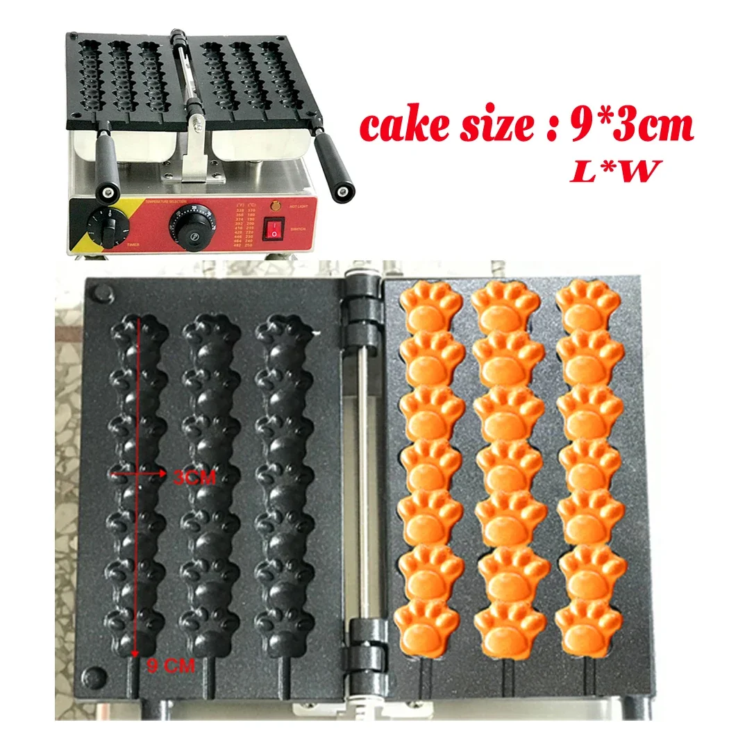 Mini Cat Paw Shape Waffle Maker - Cartoon Animal Mold for Baking Various Shapes Kitchen Appliance for Cats Lovers
Mini Cat Paw Shape Waffle Maker - Cartoon Animal Mold for Baking Various Shapes Kitchen Appliance for Cats Lovers