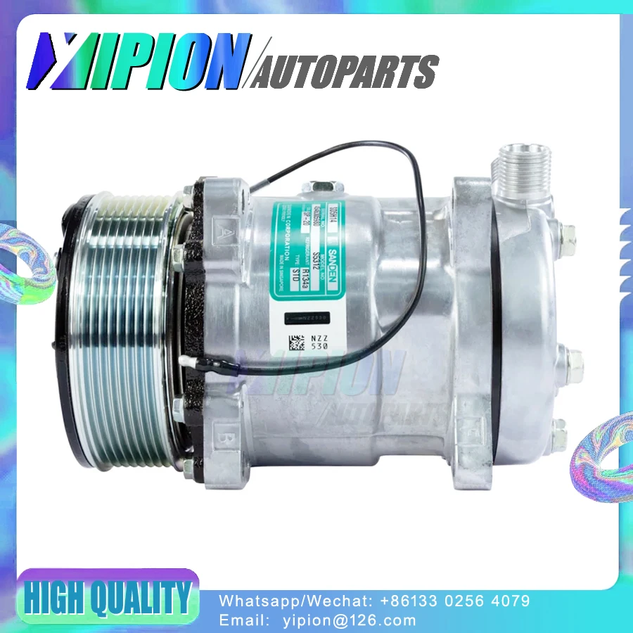 SD5H14 AC Compressor w/Clutch For Caterpillar 6627 4506 4507 6665 2PK 132mm 24v VERT O-RING
SD5H14 AC Compressor w/Clutch For Caterpillar 6627 4506 4507 6665 2PK 132mm 24v VERT O-RING