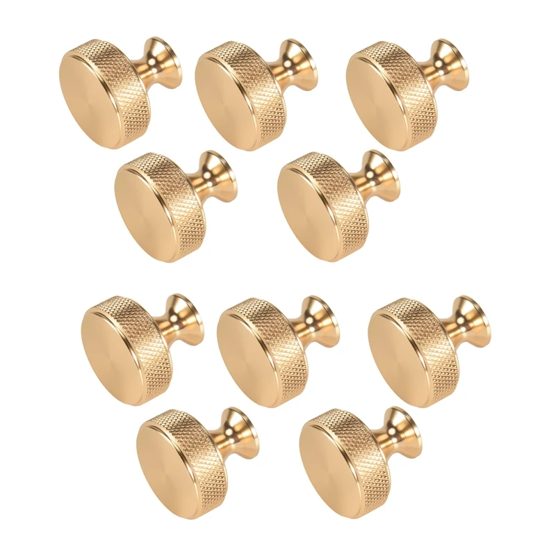 10 Pack 1.2 Inch Brushed Gold Cabinet Knobs Knurled Kitchen Cabinet Knobs Round Dresser Knobs
10 Pack 1.2 Inch Brushed Gold Cabinet Knobs Knurled Kitchen Cabinet Knobs Round Dresser Knobs
