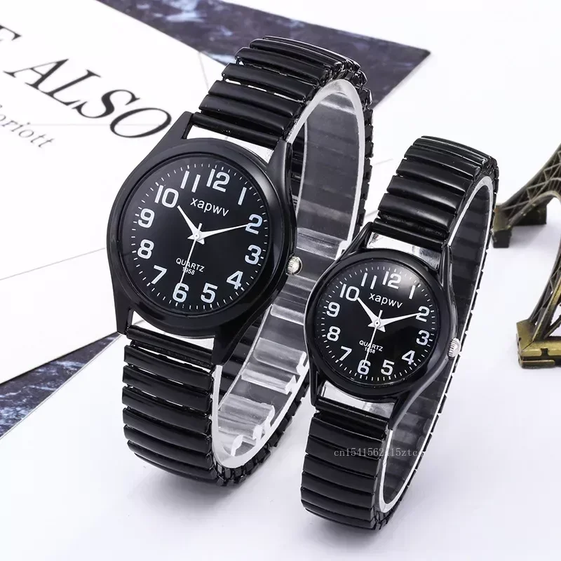 1PC Vintage Black White Stainless Steel Elastic Band Watch For Unisex Elderly Couple Retro Creative Bracelet Wristwatch
1PC Vintage Black White Stainless Steel Elastic Band Watch For Unisex Elderly Couple Retro Creative Bracelet Wristwatch