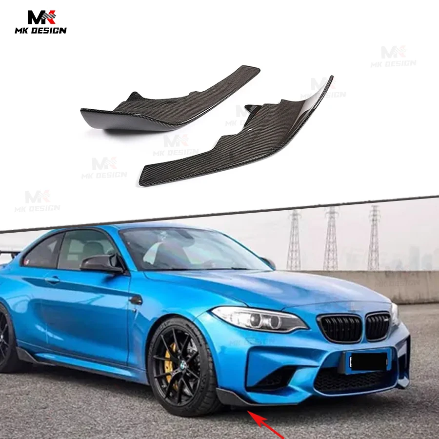 Carbon Fiber MP Style Front Bumper Side Splitters Corner Protector for BMW M2 M2C F87 2016-2020 Side Canards Car Accessories
Carbon Fiber MP Style Front Bumper Side Splitters Corner Protector for BMW M2 M2C F87 2016-2020 Side Canards Car Accessories