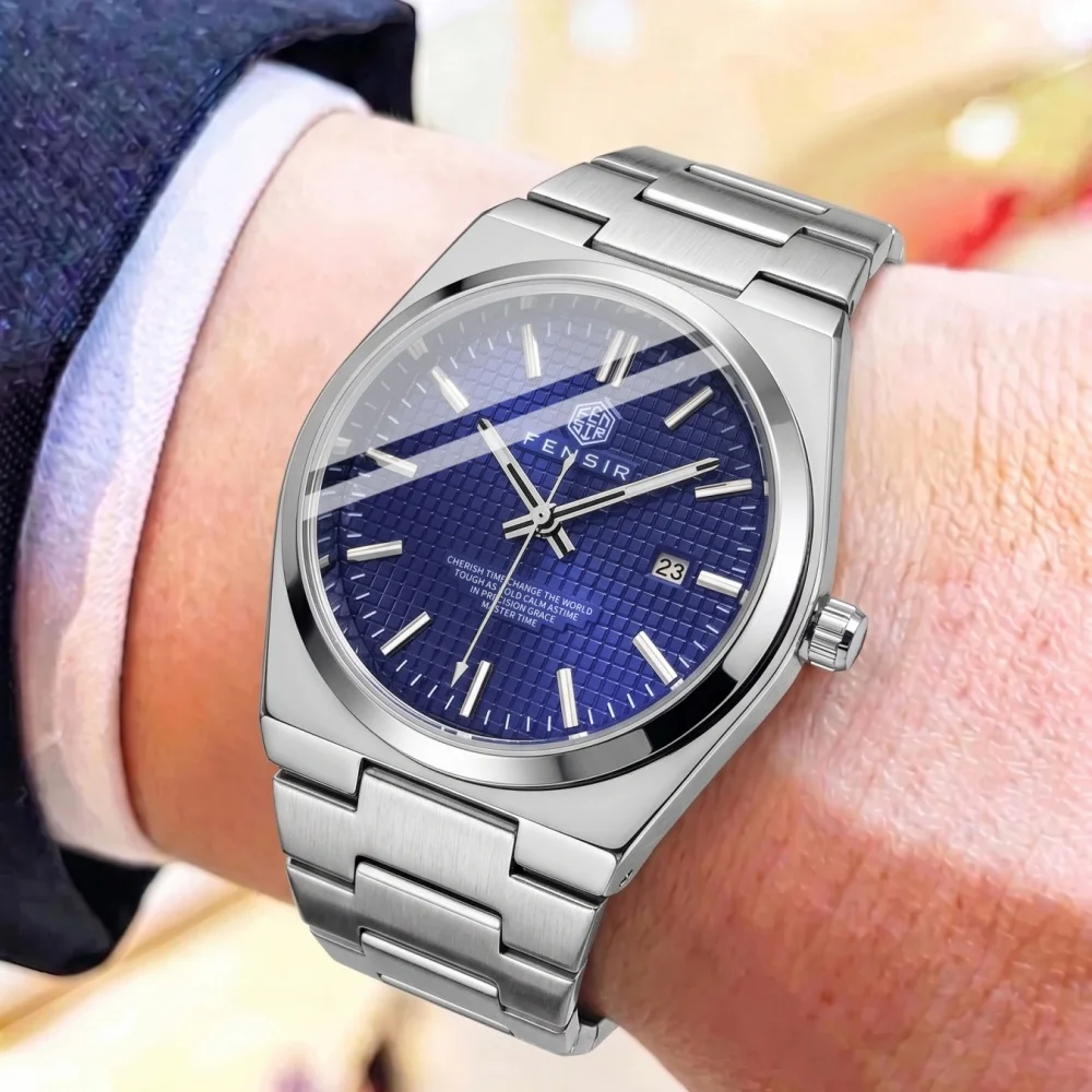 Popular Business Men's Steel Band Quartz Watch, Mesh Dial with Stainless Steel Strap, Luminous Waterproof with Calendar, Punk-Style Simple and Stylish Men's Wristwatch, Daily Wear Gift Watch for Young Students
Popular Business Men's Steel Band Quartz Watch, Mesh Dial with Stainless Steel Strap, Luminous Waterproof with Calendar, Punk-Style Simple and Stylish Men's Wristwatch, Daily Wear Gift Watch for Young Students