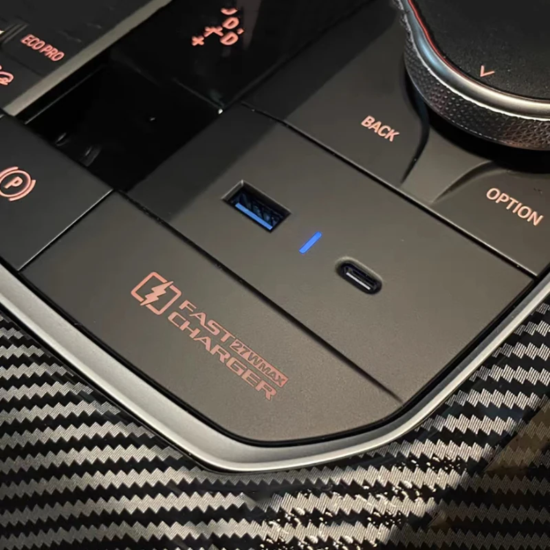 27W Car USB PD charger fast phone charger gear shift holder for BMW 8 Series G14 G15 G16 M8 F91 F92 M2 G87 M3 G80 G81 M4 G82 G83
27W Car USB PD charger fast phone charger gear shift holder for BMW 8 Series G14 G15 G16 M8 F91 F92 M2 G87 M3 G80 G81 M4 G82 G83