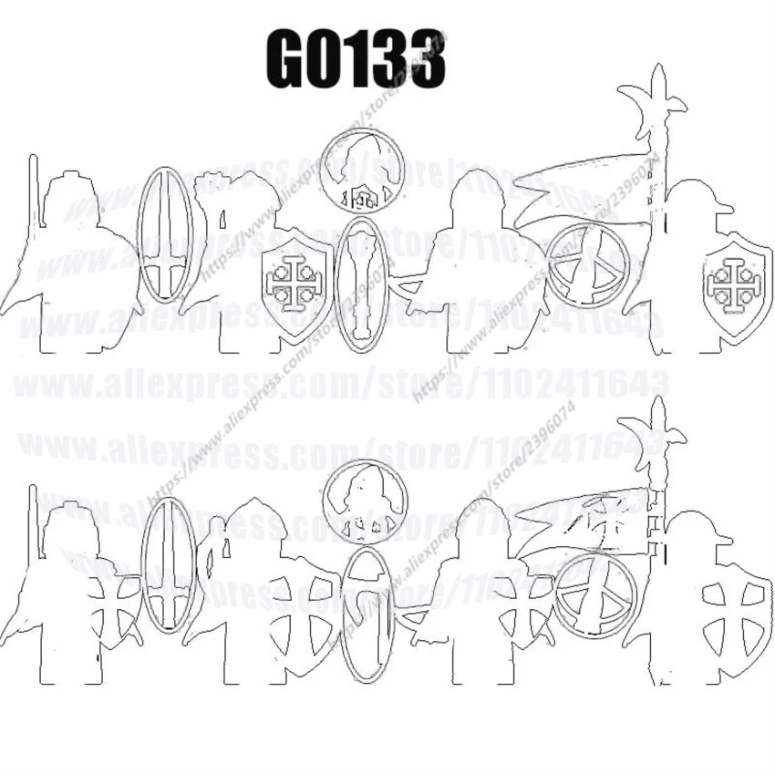 Medieval Movie Knights Action Figures Building Blocks G0133 GH0253 GH0254 GH0255 GH0256 GH0257 GH0258 GH0259 DIY Toys
Medieval Movie Knights Action Figures Building Blocks G0133 GH0253 GH0254 GH0255 GH0256 GH0257 GH0258 GH0259 DIY Toys