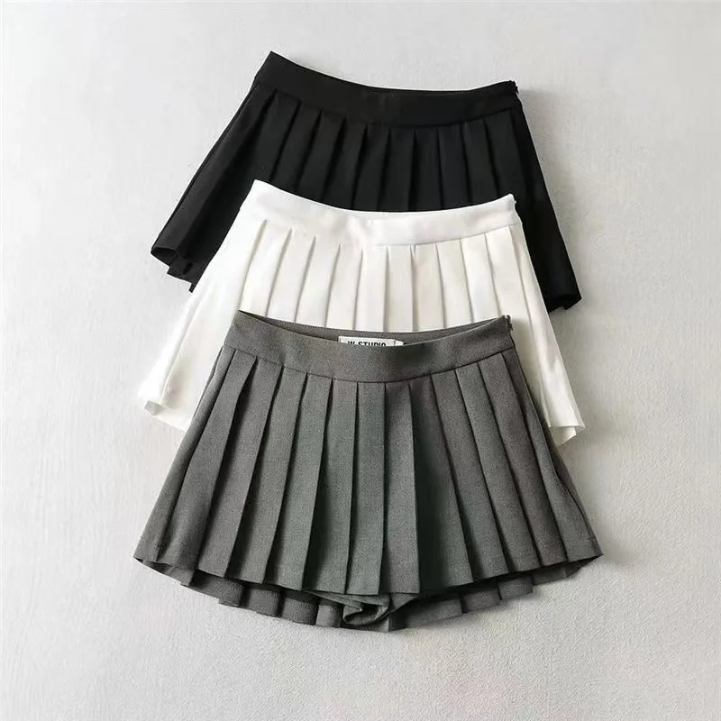 2024 New Sexy Women Pleated Skirts High Waist Summer Vintage Mini Skirts Korean Tennis Student White Designed Dance Skirt
2024 New Sexy Women Pleated Skirts High Waist Summer Vintage Mini Skirts Korean Tennis Student White Designed Dance Skirt