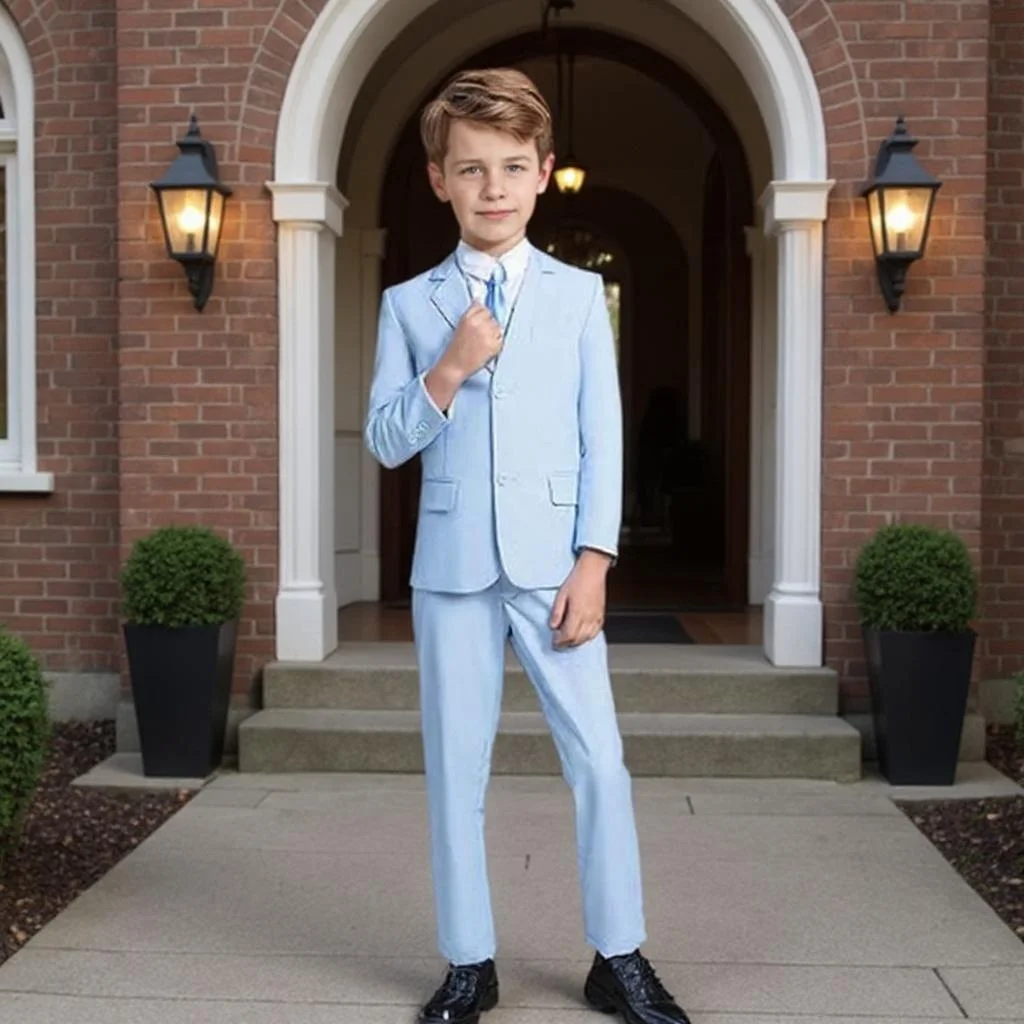 Suit For Boys 3-16 Years Old 2 Pieces Wedding Kids Tuxedo Fashionable Set Birthday Party Boys Single Breasted Child Suits
Suit For Boys 3-16 Years Old 2 Pieces Wedding Kids Tuxedo Fashionable Set Birthday Party Boys Single Breasted Child Suits