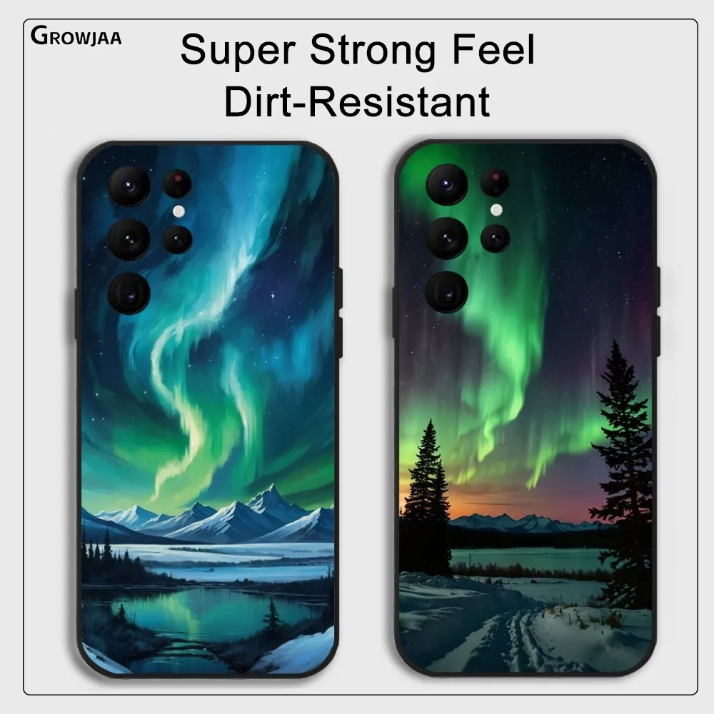 Beautiful northern lights Phone Case For Samsung Galaxy S25 S24 S22 S23 Ultra S21 S20 Plus 5G Protective Silicone Funda
Beautiful northern lights Phone Case For Samsung Galaxy S25 S24 S22 S23 Ultra S21 S20 Plus 5G Protective Silicone Funda